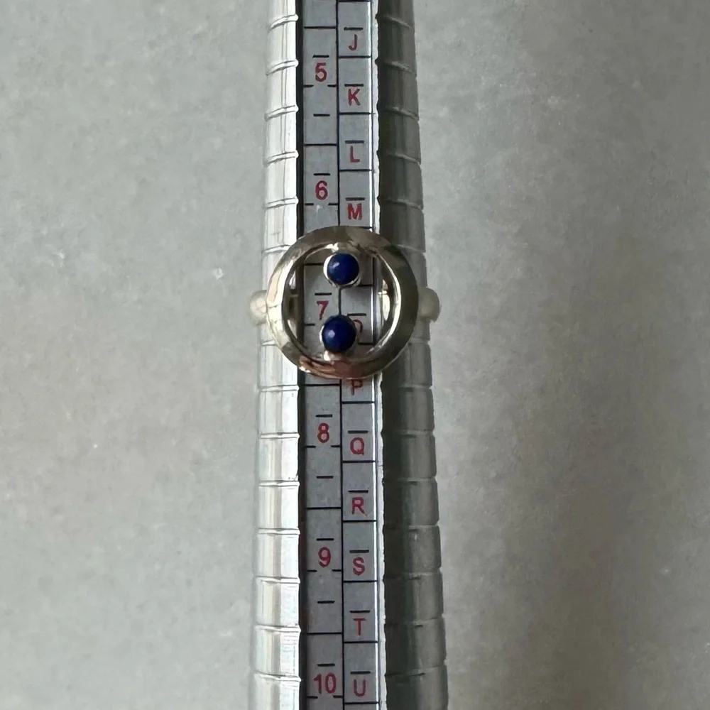 NWOT Sundance Ocean Droplets Ring, Lapis Lazuli, Sterling Silver - Picture 5 of 5